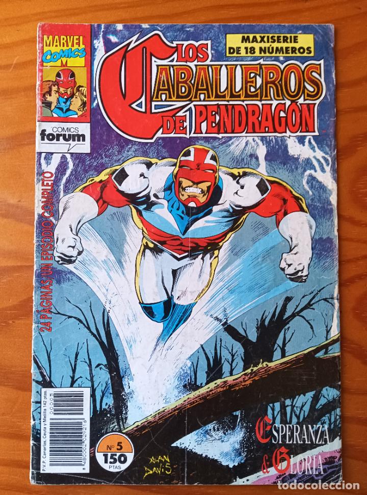 C&oacute;mics: LOS CABALLEROS DE PENDRAGON N&ordm; 5 - MARVEL COMICS FORUM. - Foto 1