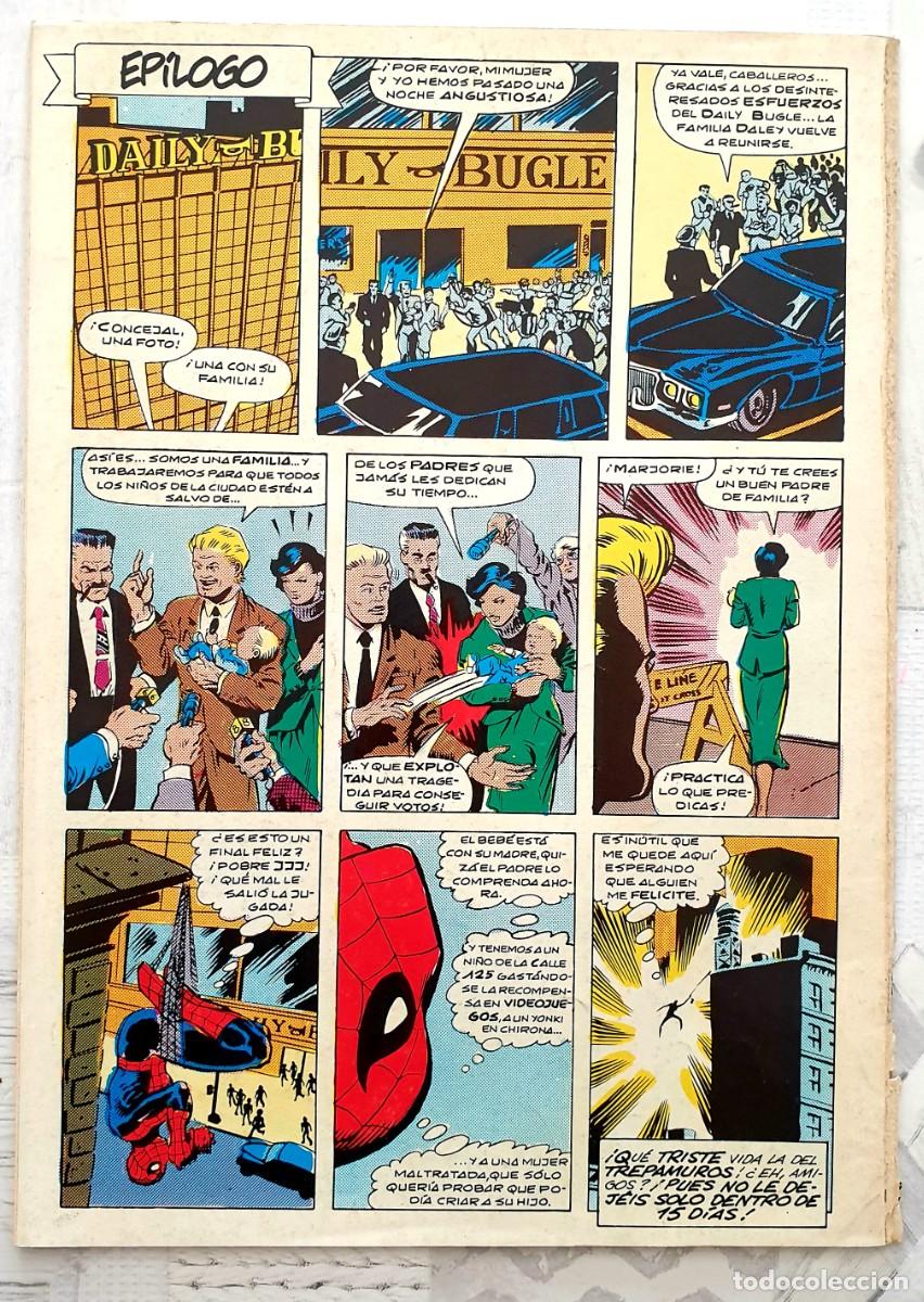 C&oacute;mics: SPIDERMAN Vol 1 n&ordm; 57. Procede de retapado. Comics Forum 1985 - Foto 2