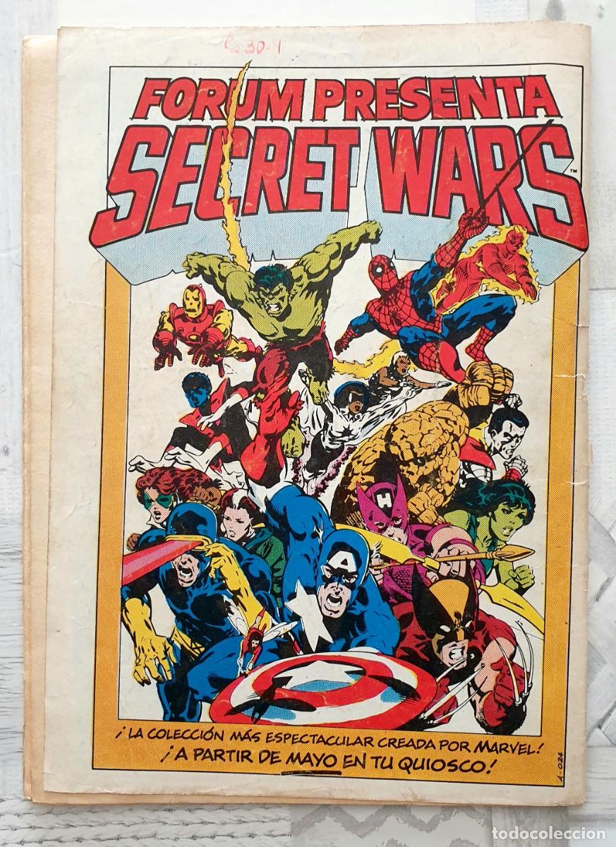 C&oacute;mics: SPIDERMAN Vol 1 n&ordm; 61. Procede de retapado. Comics Forum 1985 - Foto 2