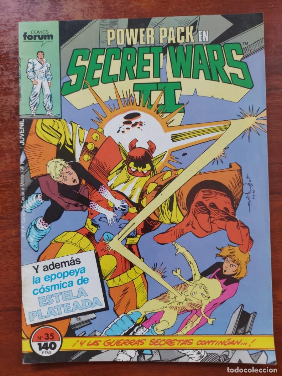 C&oacute;mics: Secret Wars 2 n&ordm; 35 - Power Pack - C&oacute;mics Forum - 1988 - Foto 1
