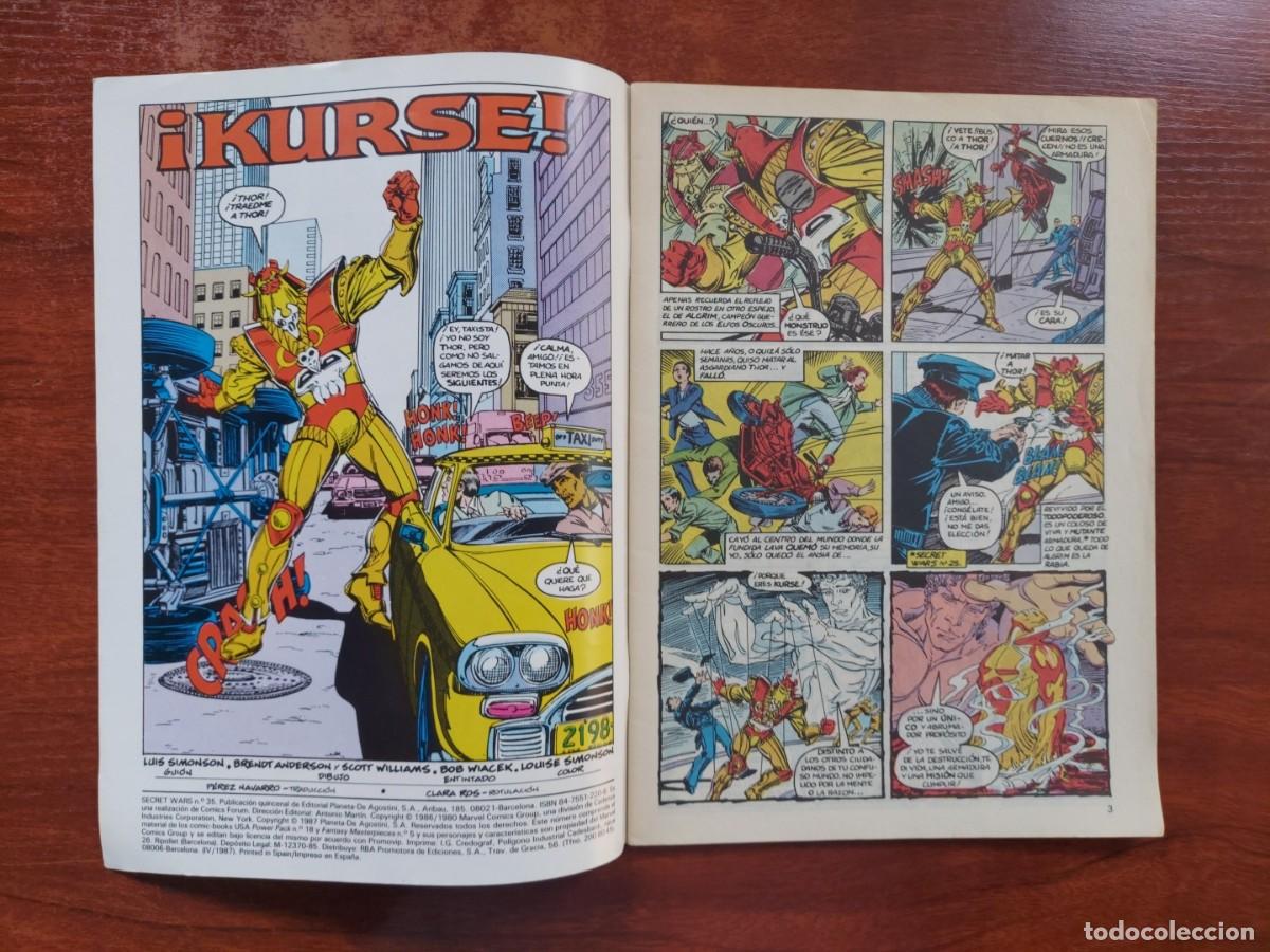 C&oacute;mics: Secret Wars 2 n&ordm; 35 - Power Pack - C&oacute;mics Forum - 1988 - Foto 4