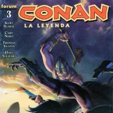 Cómics: CONAN LA LEYENDA Nº 3 - FORUM - BUEN ESTADO - SUB01M. Lote 399670014