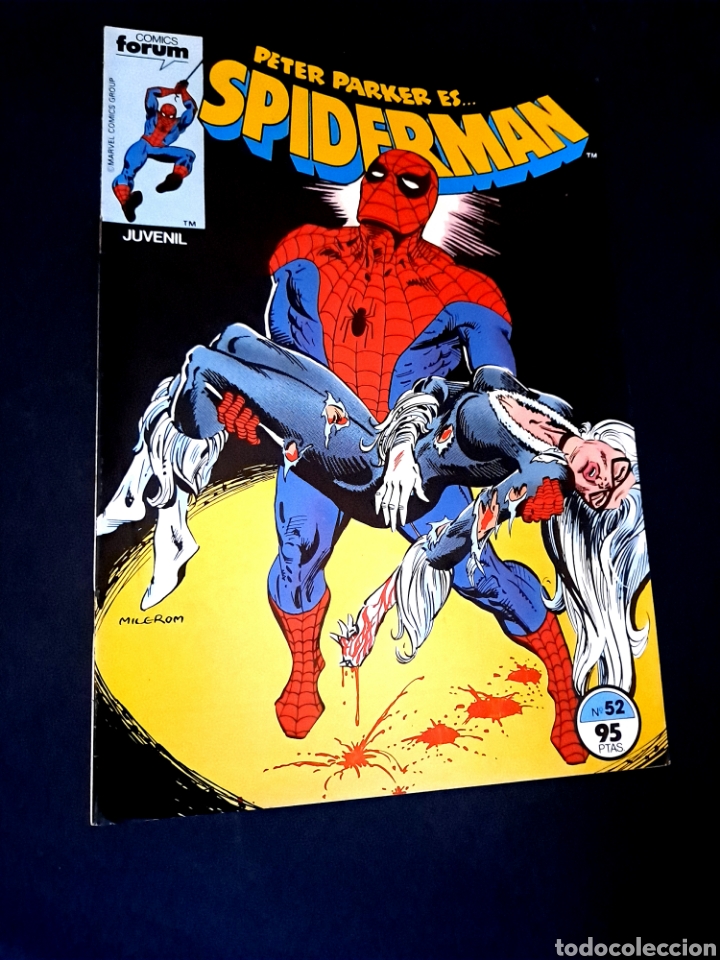 C&oacute;mics: EXCELENTE ESTADO SPIDERMAN 52 FORUM COMICS GRAPA - Foto 1