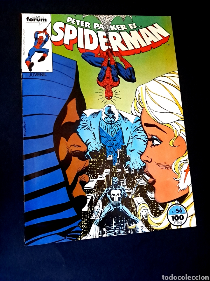 C&oacute;mics: EXCELENTE ESTADO SPIDERMAN 56 FORUM COMICS GRAPA - Foto 1