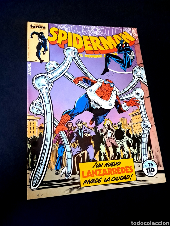 C&oacute;mics: EXCELENTE ESTADO SPIDERMAN 76 FORUM COMICS GRAPA - Foto 1