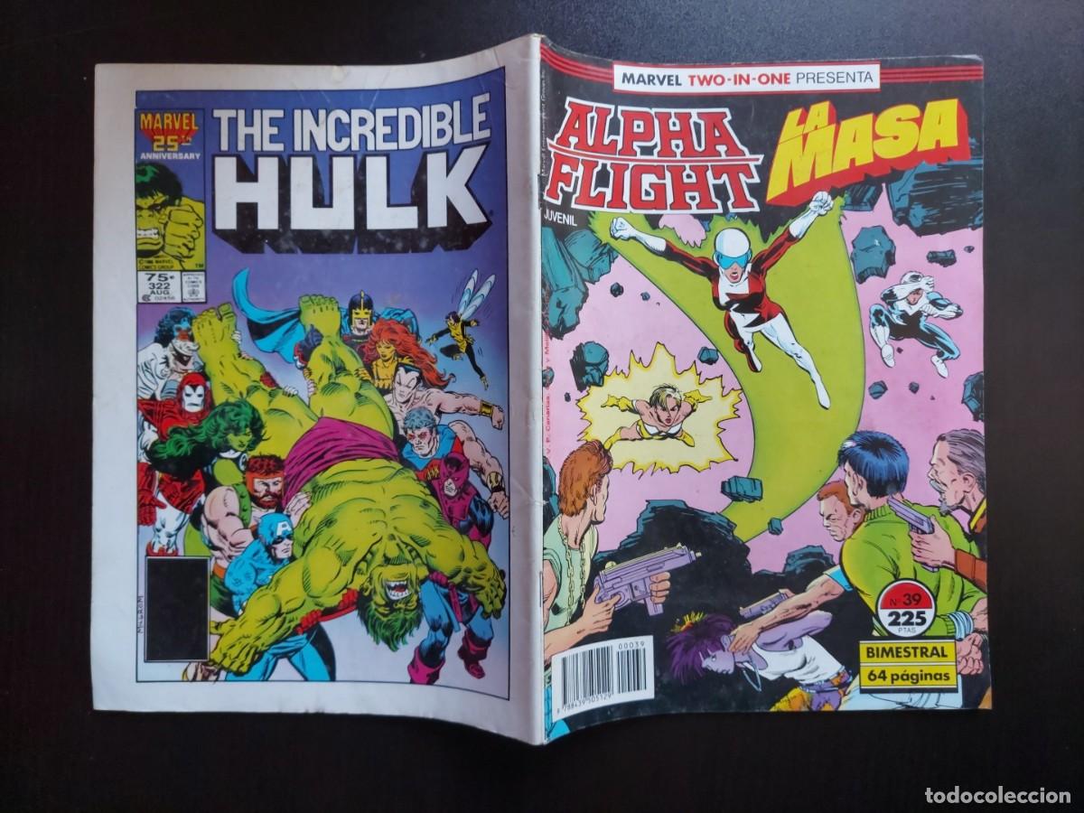 C&oacute;mics: Marvel Two in One n&ordm; 39 - Alpha Flight y La Masa - Marvel - C&oacute;mics Forum - A&ntilde;o 1988 - Foto 2