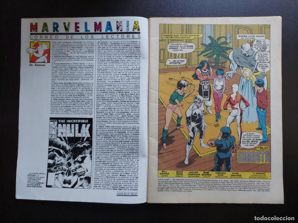 C&oacute;mics: Marvel Two in One n&ordm; 39 - Alpha Flight y La Masa - Marvel - C&oacute;mics Forum - A&ntilde;o 1988 - Foto 4