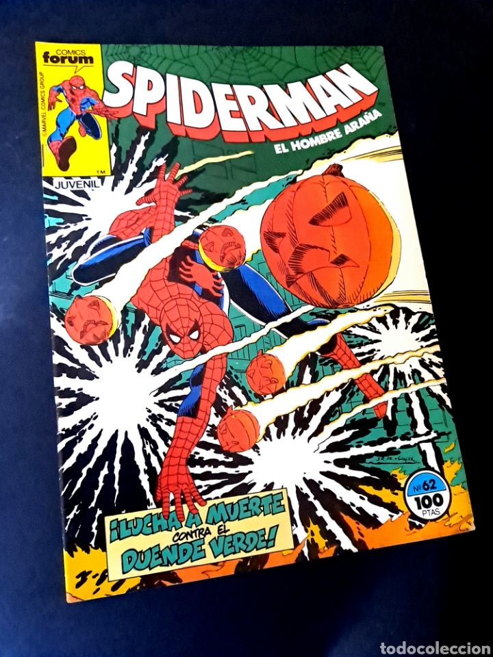 C&oacute;mics: EXCELENTE ESTADO SPIDERMAN 62 FORUM COMICS GRAPA - Foto 1