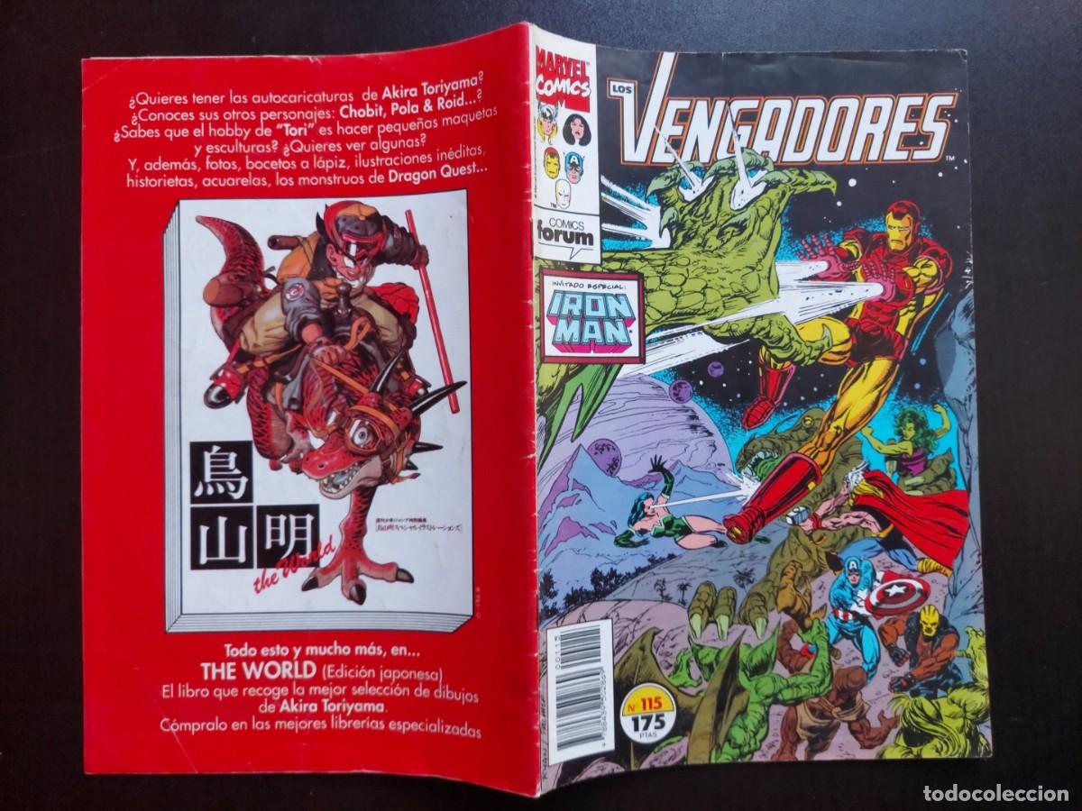 C&oacute;mics: Los Vengadores n&ordm; 115 - Marvel - C&oacute;mics Forum - A&ntilde;o 1992 - Foto 2