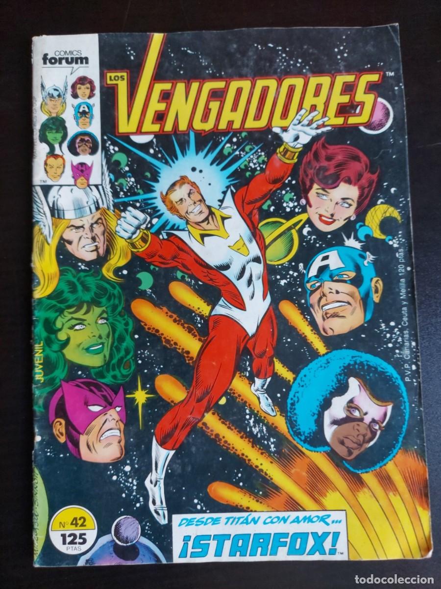 C&oacute;mics: Los Vengadores n&ordm; 42 - Marvel - C&oacute;mics Forum - A&ntilde;o 1983 - Foto 1