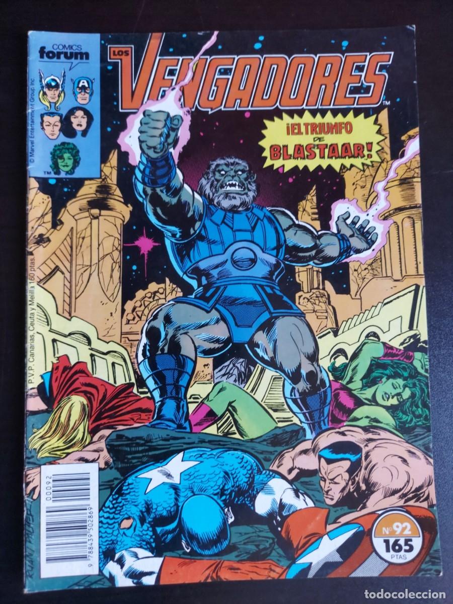 C&oacute;mics: Los Vengadores n&ordm; 92 - Marvel - C&oacute;mics Forum - A&ntilde;o 1990 - Foto 1