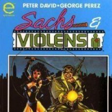 Cómics: SACHS & VIOLENS (PETER DAVID / GEORGE PEREZ) - EPIC COMICS - BUEN ESTADO - SUB01M. Lote 400376514