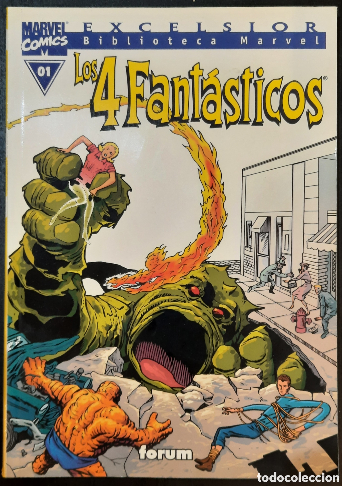 C&oacute;mics: BIBLIOTECA MARVEL EXCELSIOR: LOS 4 FANT&Aacute;STICOS - Foto 1