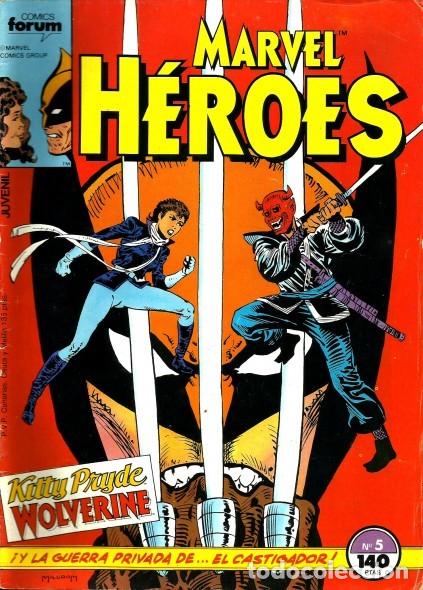 C&oacute;mics: MARVEL H&Eacute;ROES-FORUM- N&ordm; 5 -KITTY PRIDE VS LOBEZNO-1987-CLAREMONT-MILGROM-M.BUENO-DIF&Iacute;CIL-LEA-8537