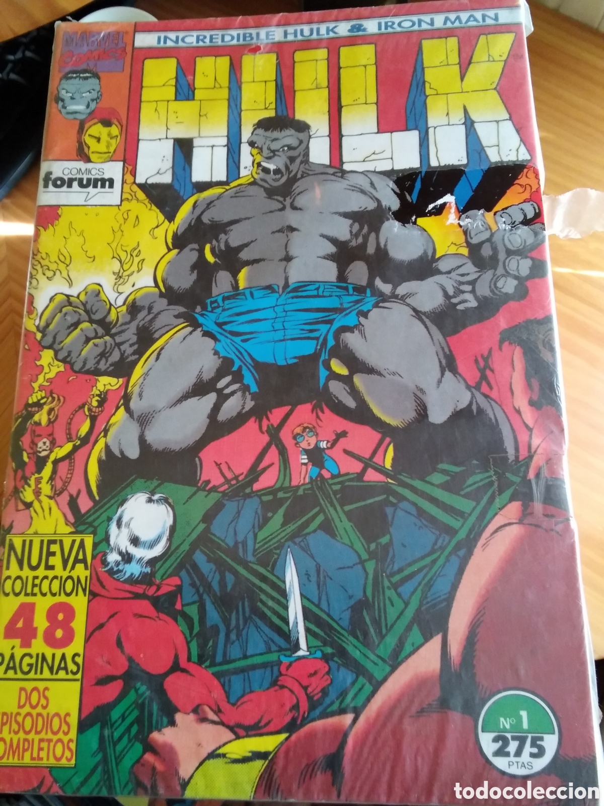 C&oacute;mics: Hulk & Iron man forum colecci&oacute;n completa 9 n&uacute;meros - Foto 1