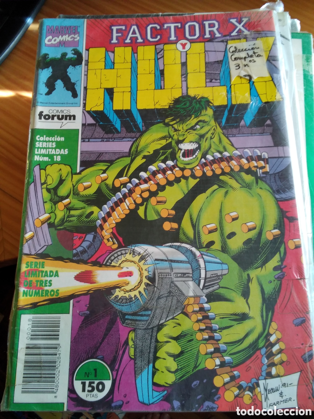 C&oacute;mics: Hulk & Factor X forum colecci&oacute;n completa 3 numeros - Foto 1