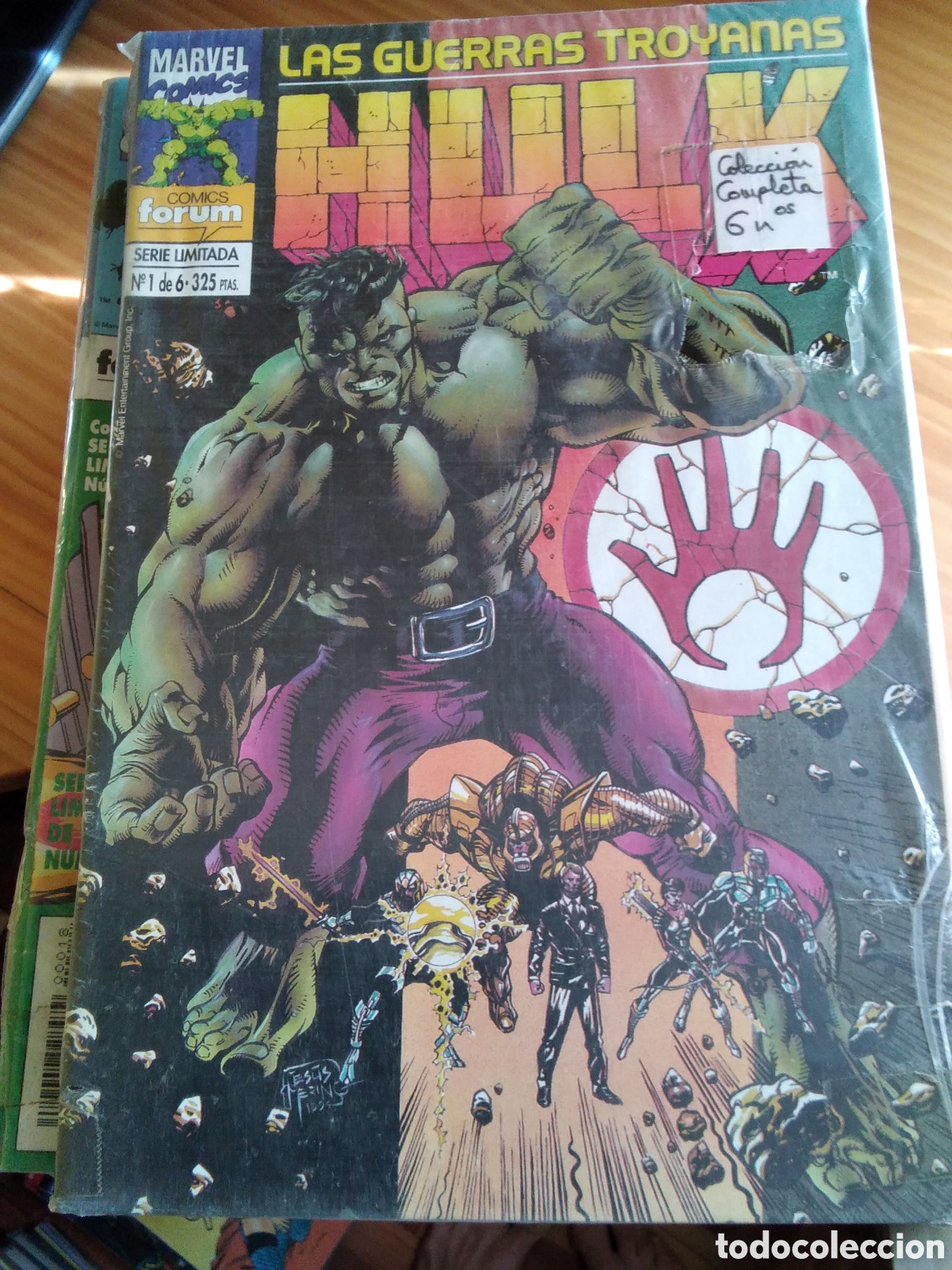 C&oacute;mics: Hulk las guerras troyanas forum colecci&oacute;n completa 6 numeros - Foto 1