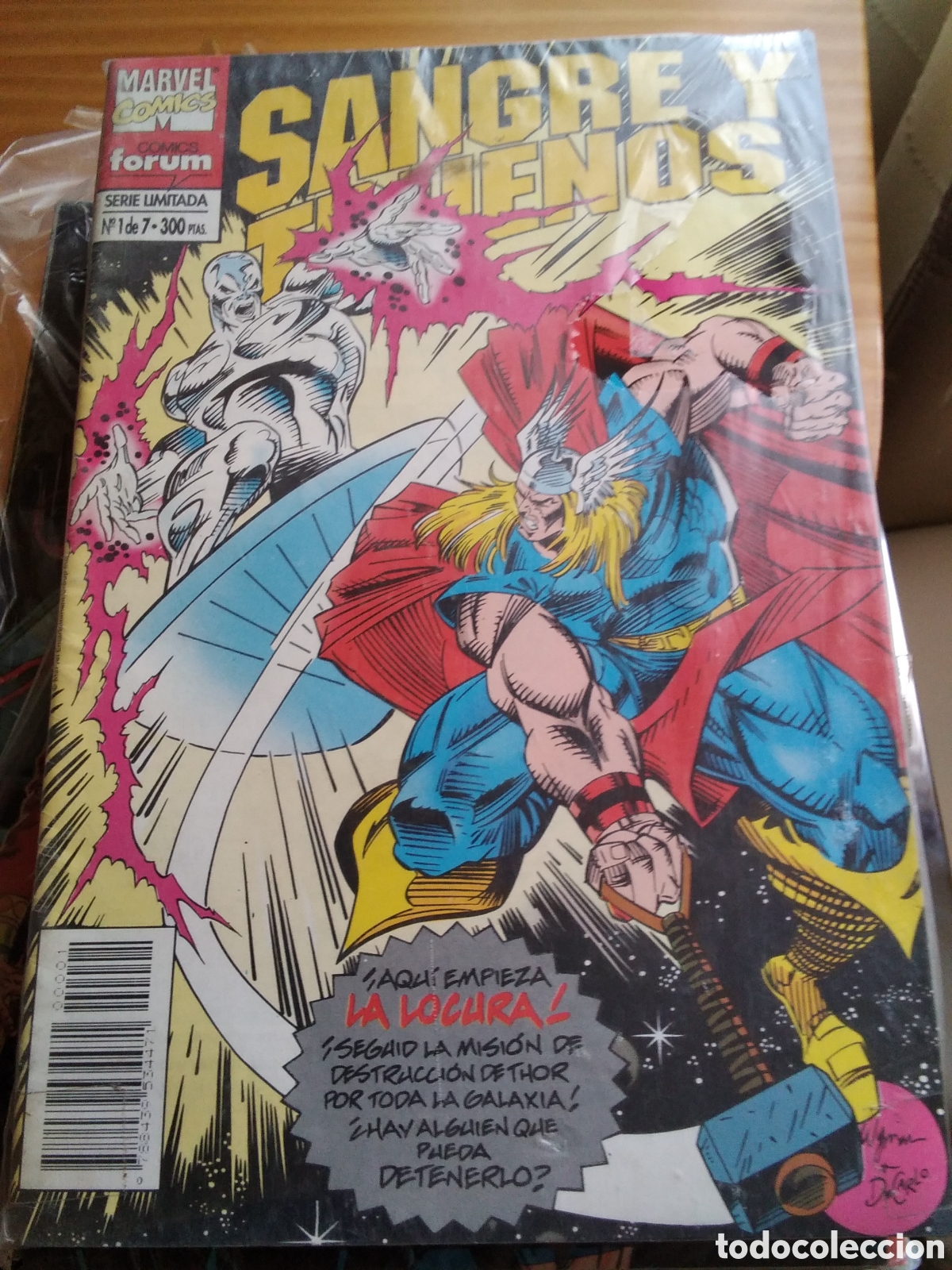 C&oacute;mics: Sangre y truenos forum colecci&oacute;n completa 7 numeros - Foto 1