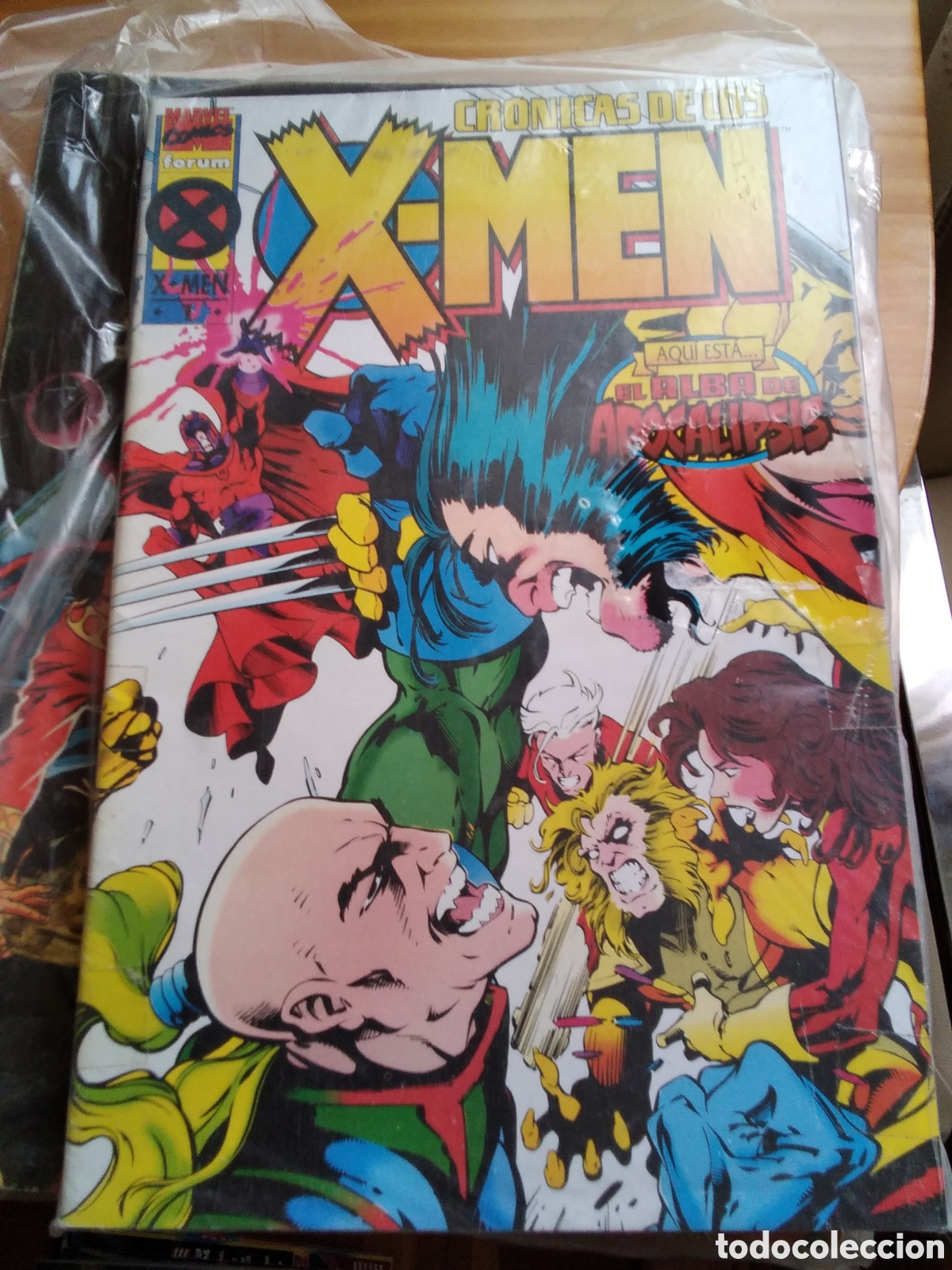 C&oacute;mics: Cr&oacute;nicas de los X Men forum colecci&oacute;n completa 5 numeros - Foto 1