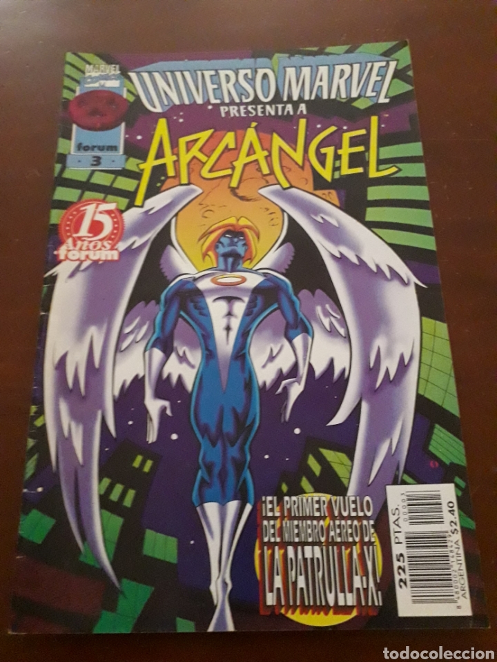 C&oacute;mics: Universo Marvel num 3. Arc&aacute;ngel - Foto 1