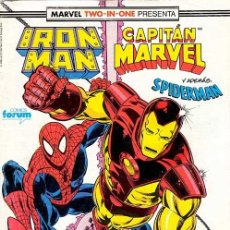 Cómics: MARVEL TWO-IN-ONE: IRON MAN & CAPITÁN MARVEL VOL.1 Nº 58 - FORUM. Lote 400898549