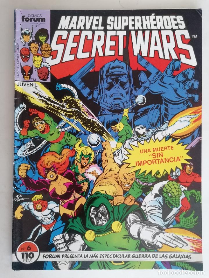 Comics: MARVEL SUPERHEROES SECRET WARS, N&ordm; 6