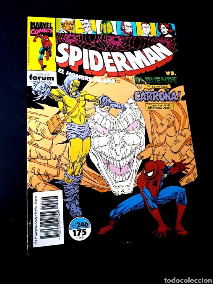 C&oacute;mics: EXCELENTE ESTADO SPIDERMAN 246 VOL.1 FORUM COMICS GRAPA SPIDER-MAN - Foto 1
