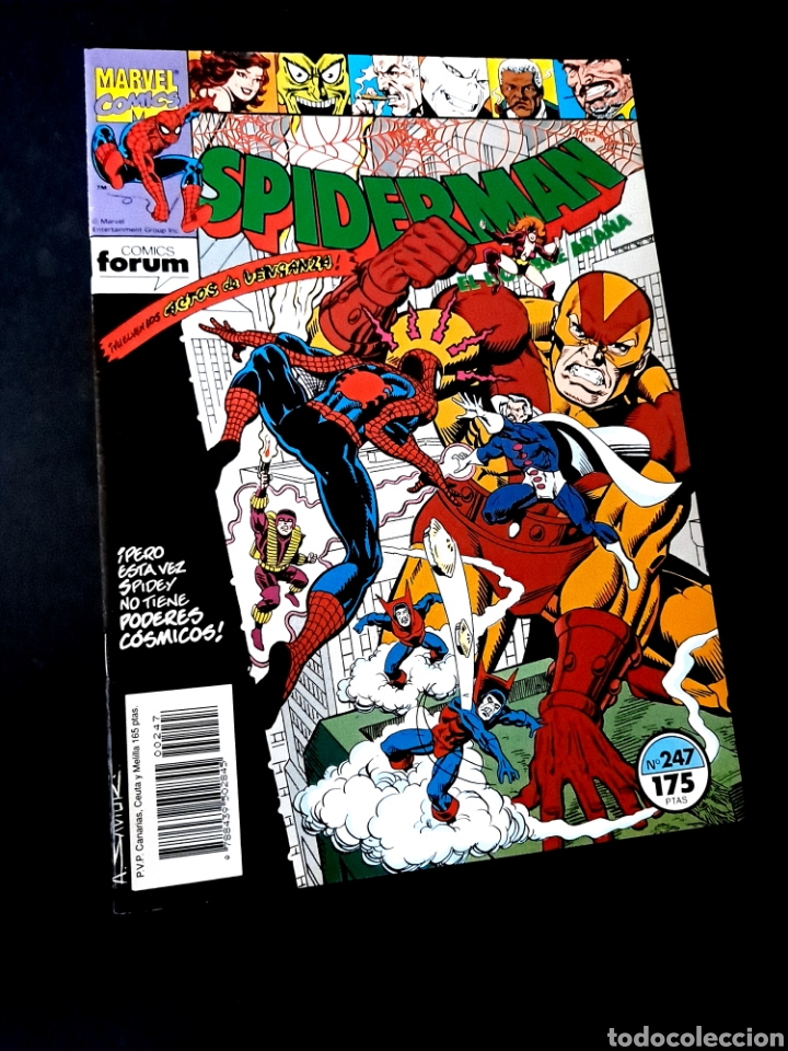C&oacute;mics: EXCELENTE ESTADO SPIDERMAN 247 VOL.1 FORUM COMICS GRAPA SPIDER-MAN - Foto 1