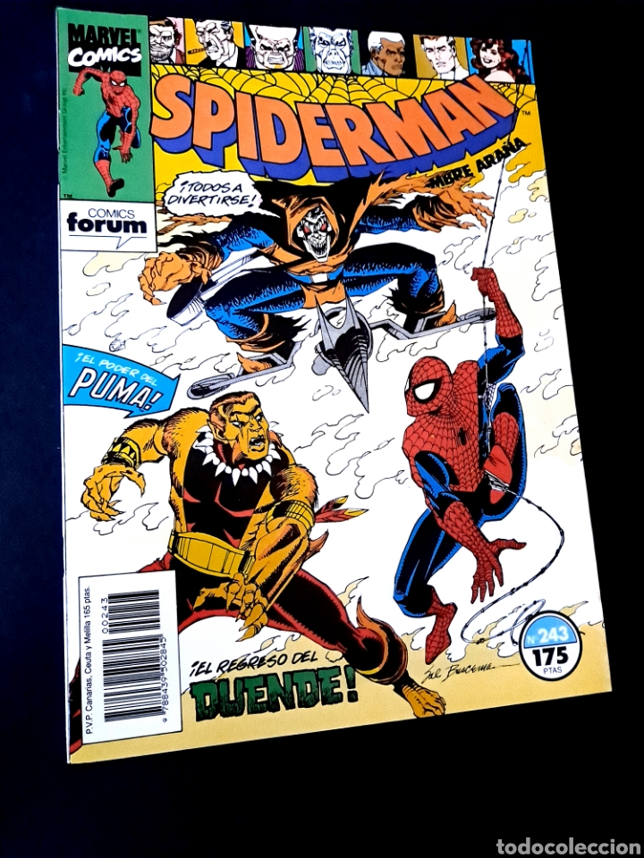 C&oacute;mics: DE KIOSCO SPIDERMAN 243 VOL.1 FORUM COMICS GRAPA SPIDER-MAN - Foto 1