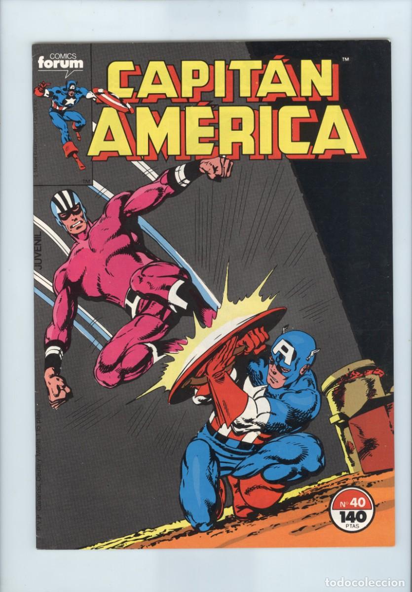 C&oacute;mics: Planeta. Forum. Capit&aacute;n Am&eacute;rica vol1. 40. - Foto 1