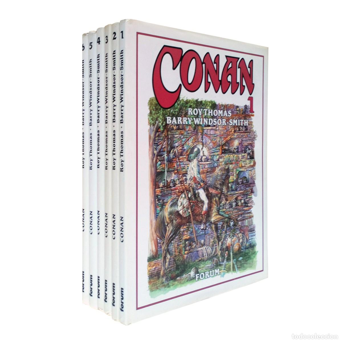 C&oacute;mics: Conan de Barry Windsor Smith / Tomos del 1 al 6 / Forum 1995 (Roy Thomas & B. W. Smith) - Foto 1