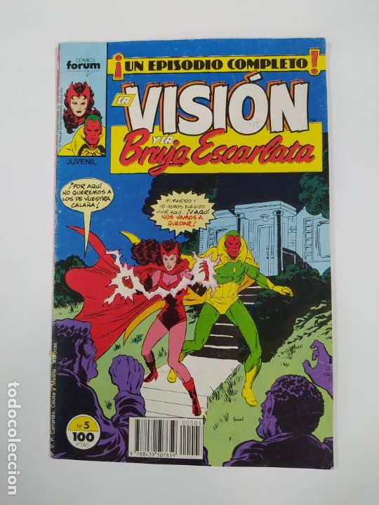 C&oacute;mics: LA VISI&Oacute;N Y LA BRUJA ESCARLATA N&ordm; 5 COMICS FORUM. TDKC93 - Foto 1
