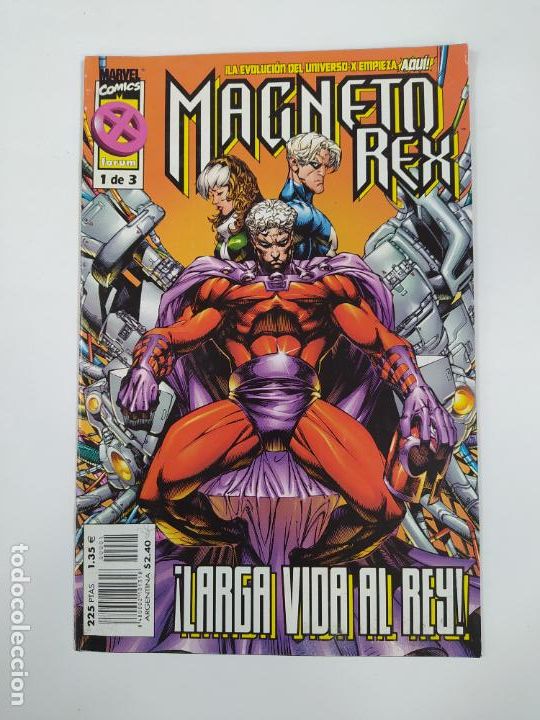 C&oacute;mics: MAGNETO REX. 1 DE 3. FORUM MARVEL COMICS. TDKC93 - Foto 1