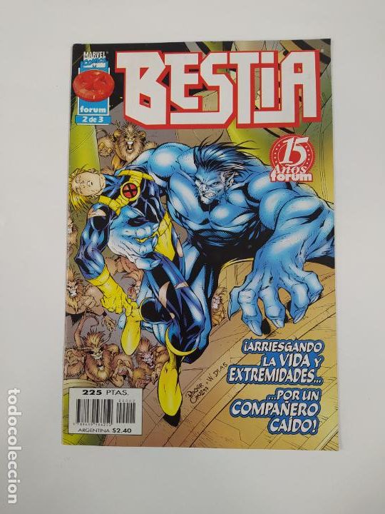 C&oacute;mics: BESTIA. 2 DE 3. MARVEL COMICS FORUM. TDKC93 - Foto 1