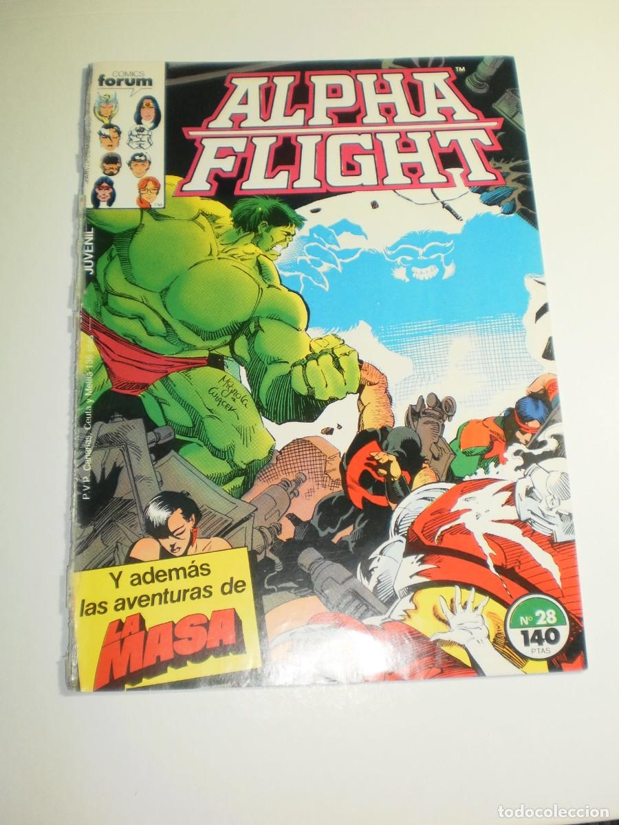 C&oacute;mics: alpha flight n&ordm; 28 1985 forum (buen estado, leer) - Foto 1