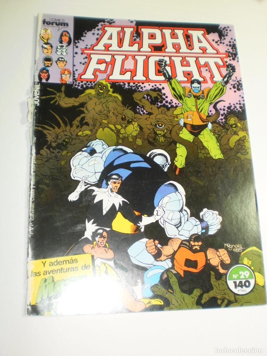 C&oacute;mics: alpha flight n&ordm; 29 1985 forum (estado normal, leer) - Foto 1