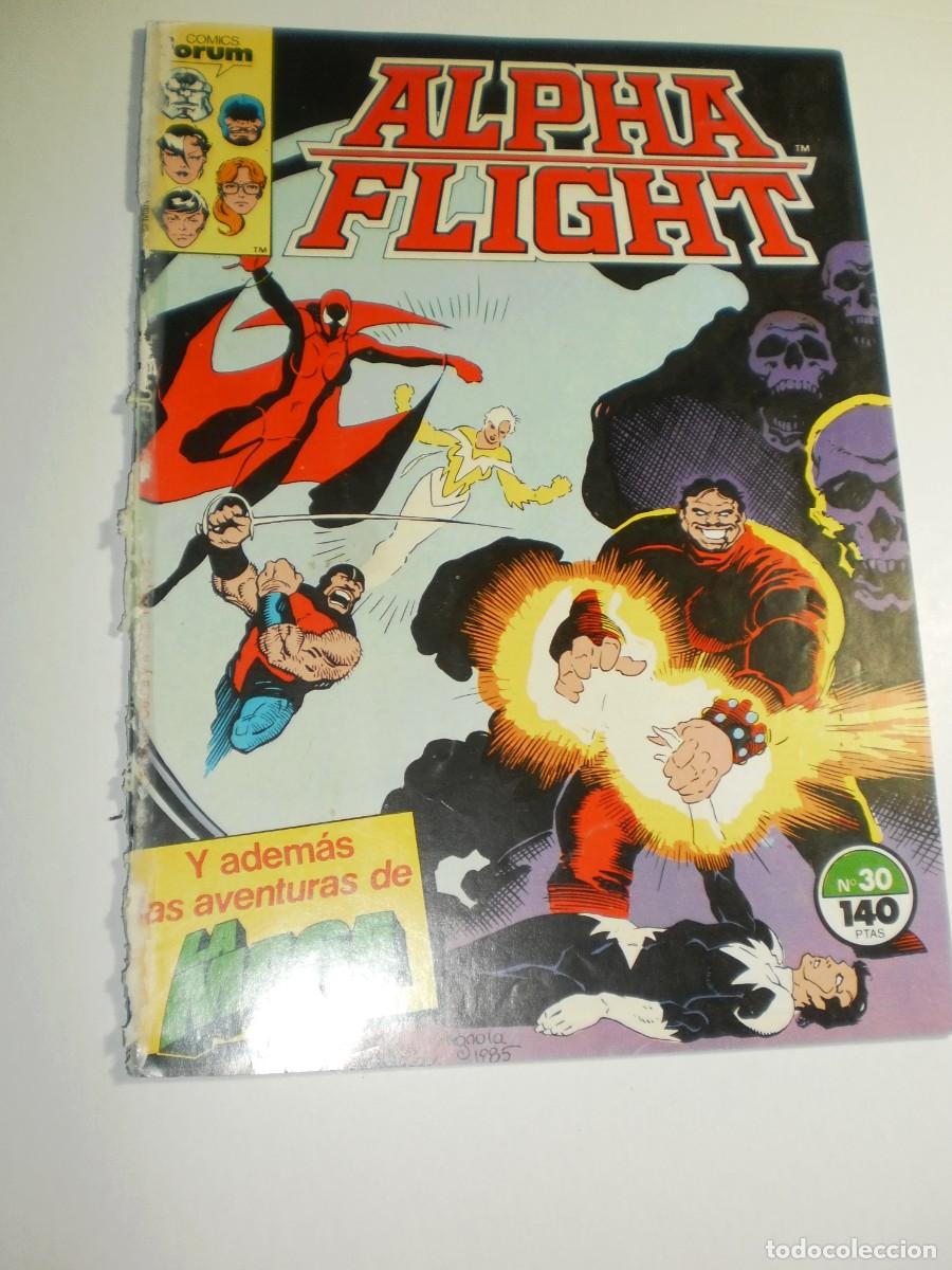 C&oacute;mics: alpha flight n&ordm; 30 1985 forum (estado normal, leer) - Foto 1