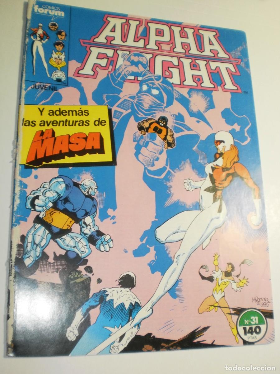 C&oacute;mics: alpha flight n&ordm; 31 1985 forum (estado normal, leer) - Foto 1