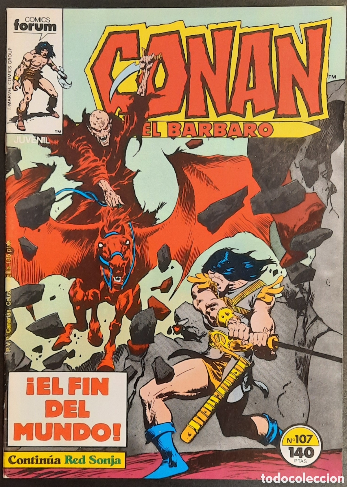 C&oacute;mics: CONAN EL B&Aacute;RBARO 107 - Foto 1
