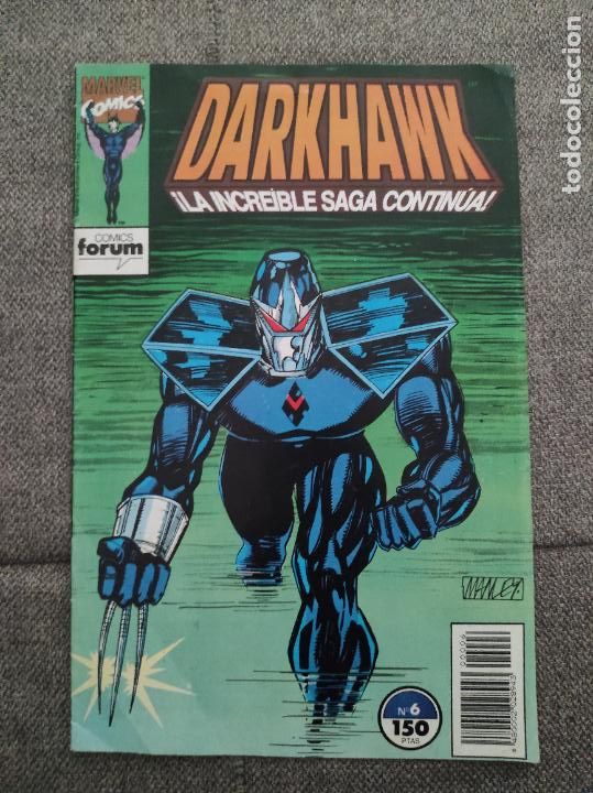 C&oacute;mics: Comic Darkhawk la incre&iacute;ble saga continua N&deg; 6 1993 de forum - Foto 1