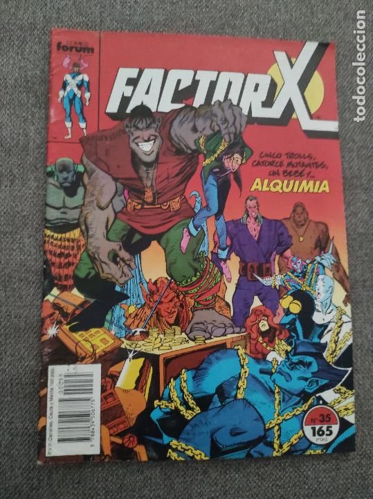 C&oacute;mics: Comic Factor X alquimia N&deg; 35 1985 de forum - Foto 1