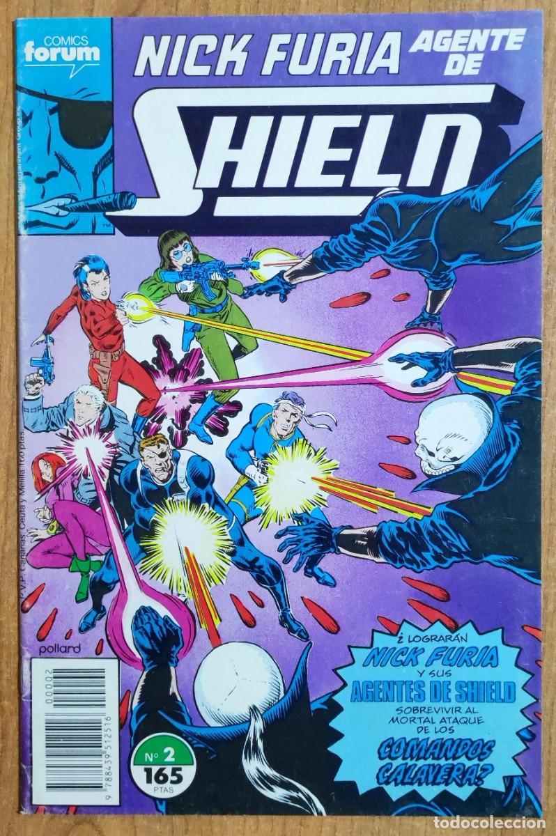 C&oacute;mics: NICK FURIA AGENTE DE SHIELD N&ordm; 2 - 1989 FORUM / MARVEL. - Foto 1
