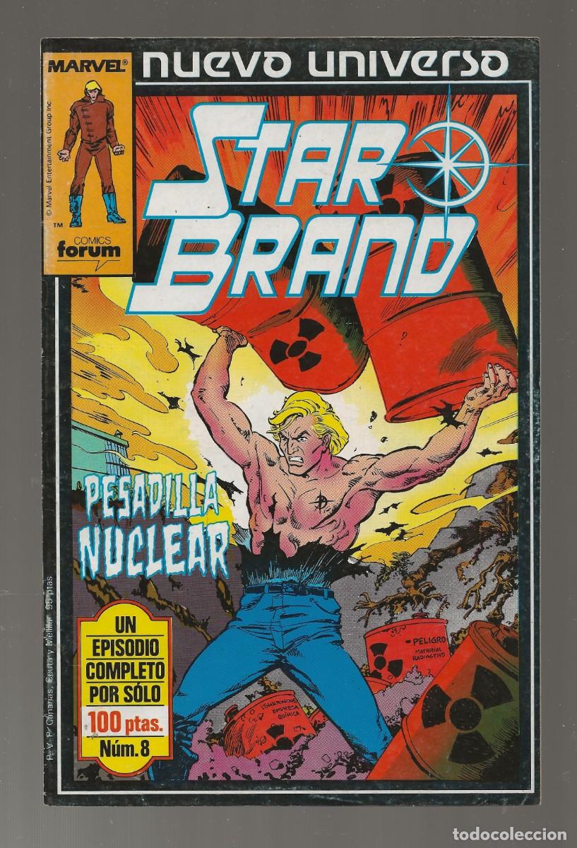 Comics: STAR BRAND - NUEVO UNIVERSO N&ordm; 8 - FORUM 1988