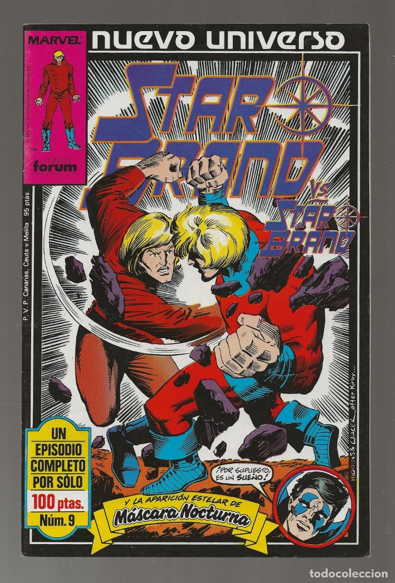 Comics: STAR BRAND - NUEVO UNIVERSO N&ordm; 9 - FORUM 1988