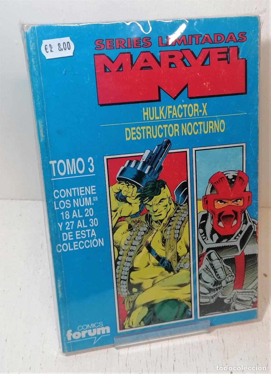 C&oacute;mics: Comic: &rdquo;Series limitadas Marvel hulk factor x destructor nocturno&rdquo; tomo 3 comics forum - Foto 1