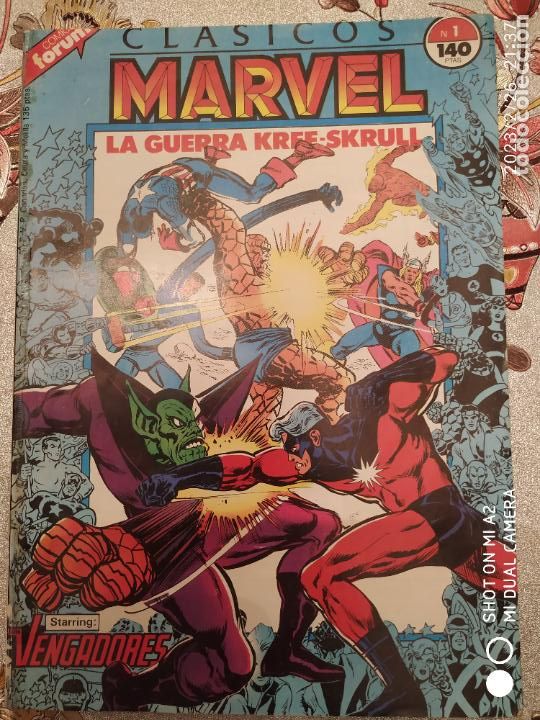 C&oacute;mics: CLASICOS MARVEL N&ordm; 1 FORUM PROCEDENTE DE RETAPADO - Foto 1