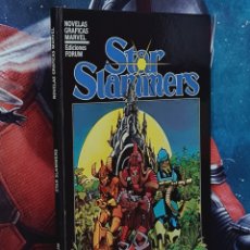 Cómics: CASI EXCELENTE ESTADO STAR SLAMMERS 4 NOVELAS GRAFICAS MARVEL FORUM. Lote 402196369