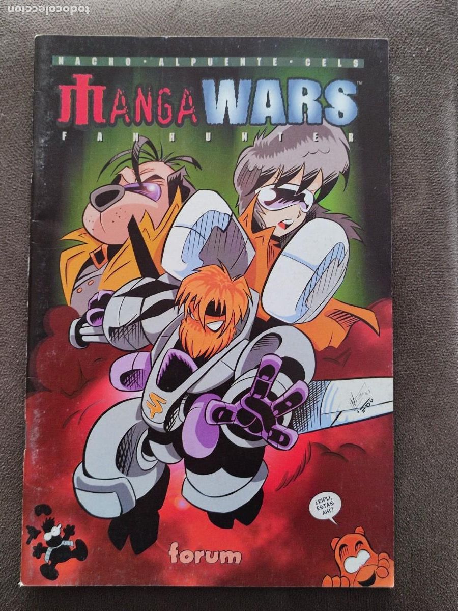 C&oacute;mics: FORUM NACHO ALPUENTE MANGA WARS FANHUNTER - Foto 1