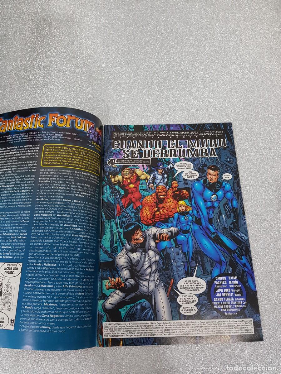 C&oacute;mics: Comic Los 4 Fantasticos Marvel Comics Forum N&ordm;8 - Foto 2