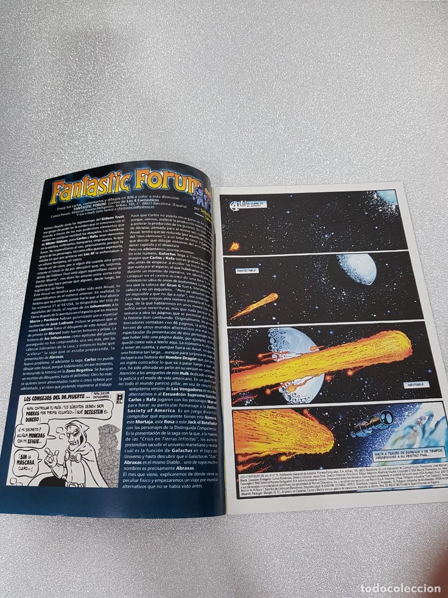 C&oacute;mics: Comic Los 4 Fantasticos Marvel Comics Forum N&ordm;10 - Foto 2